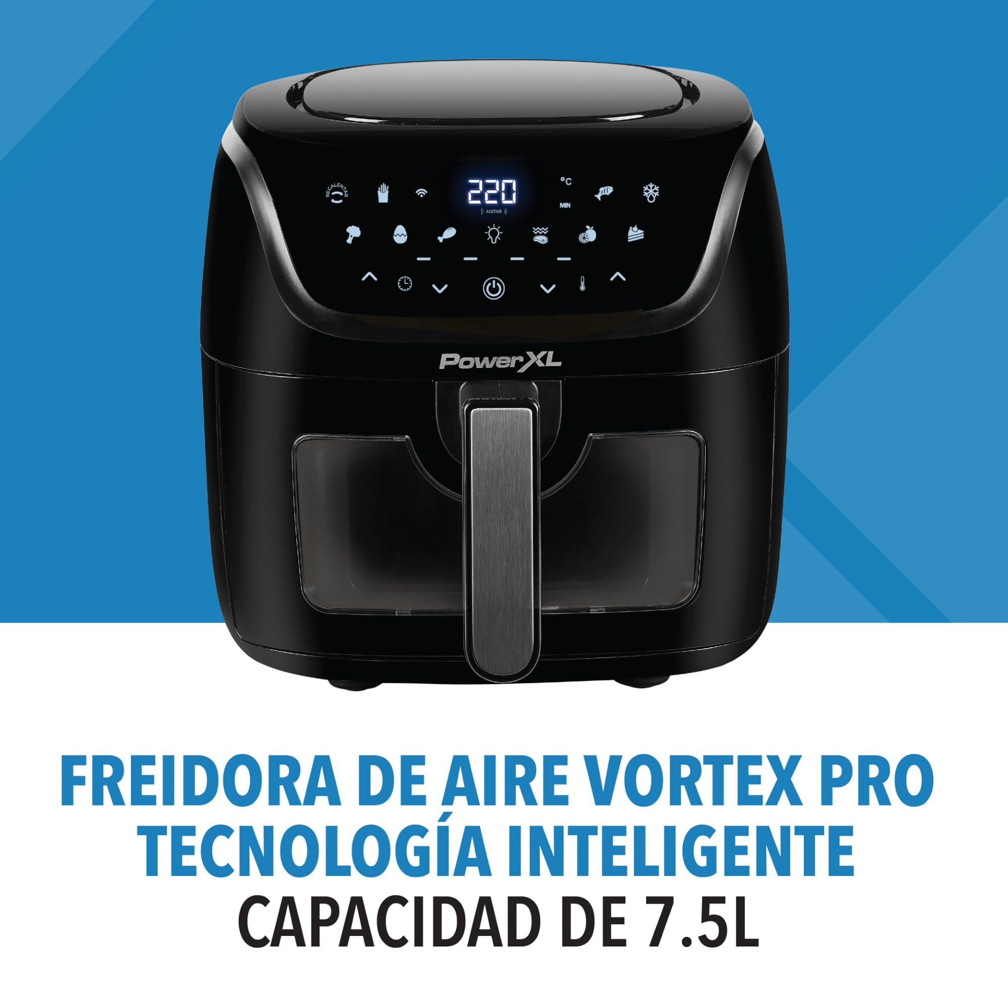 Freidora De Aire PowerXL 7.5L WIFI Bluetoo | Puntos Colombia