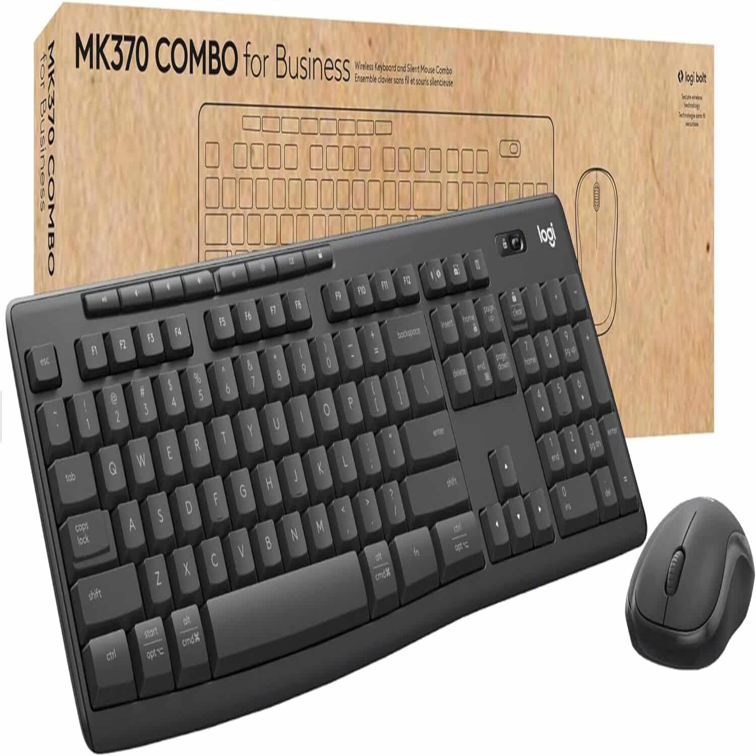 Combo Teclado Mouse Mk370 Logitech Inalá Puntos Colombia 4171